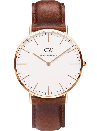 nominelt lejr for mig Klassisk ur med tynd urkasse - Daniel Wellington Classic St Mawes (St  Andrews) Rose Men 0106DW