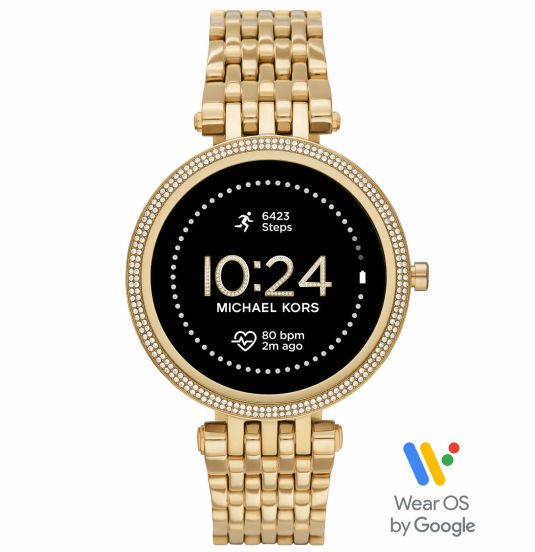 petroleum Svaghed Traktor Michael Kors Gen 5E Darci Smartwatch - Gold Color MKT5127