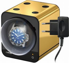 Beco Boxy Fancy Brick Watch Winder Guldfarvet Edition 309409