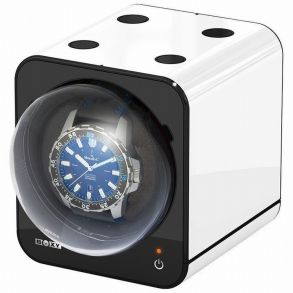 Beco Boxy Fancy Brick Watch Winder White 309396