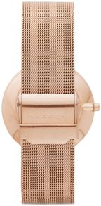 Rosegoldfarvet mesh band for Skagen Klassik 358SRRD