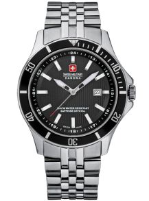 Armbåndsur til mænd med safirglas - Swiss Military Hanowa Flagship 06-5161.7.04.007