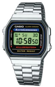 Digitalur fra Casio i retro design - Casio Retro A168WA-1YES