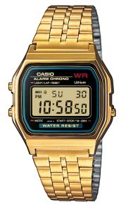 Retro Digitalur i guldfarvet fra Casio - A159WGEA-1EF