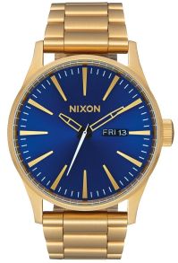 Nixon Sentry SS Guldfarvet / Blue Sunray A356-2735