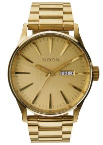 Moderne guldur til mænd fra Nixon Watches - Nixon Sentry SS All Guldfarvet A356-502