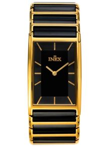 Dameur fra Inex med sort keramik - Inex Ceramic Lady A64154D5I
