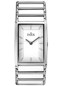 Inex dameur med hvid keramik - Inex Ceramic Lady A64154S0I