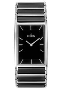 Dameur fra Inex med sort keramisk lænke - Inex Ceramic Lady A64154S5I