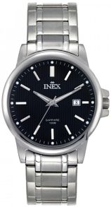 Skandinavisk designet herreur med safirglas - Inex 100M Sapphire A69466S5I