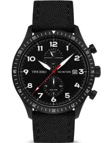 Vincero The Altitude Matte Black/Red Bla-BlaC-A04