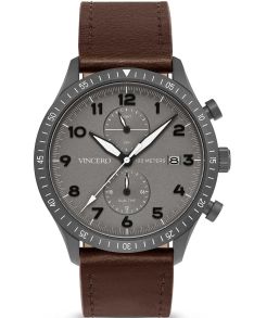 Vincero The Altitude - Matte Gray/Brown GraM-Ced-A13