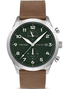 Vincero The Altitude - Sølvfarvet/Pine Sil-For-A12