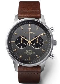 Elegant og klassisk designet armbåndsur - Triwa Smoky Nevil NEST114.CL010412