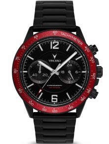 Vincero The Apex - Matte Black/Crimson Bla-Cri-P06