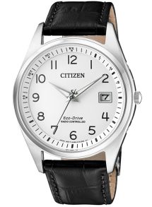 Radiokontrolleret herreur med datoviser - Citizen Eco-Drive Radio Controlled AS2050-10A