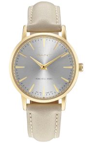 Gant dameur med flot læderrem - Gant Park Hill 32 Lady W11406