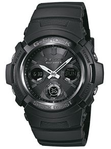 Digital ur med radiosignal modtager - Casio G-Shock AWG-M100B-1AER