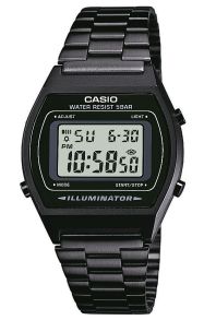 Casio Classic B640WB-1AEF - Retro digital ur med sort lænke