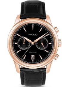Vincero Bellwether - Black/Rosegoldfarvet Bla-Rg-W20