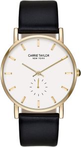 Carrie Taylor Lincoln Guldfarvet/White Black Leather