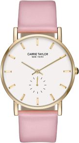 Carrie Taylor Lincoln Guldfarvet/White Pink Leather