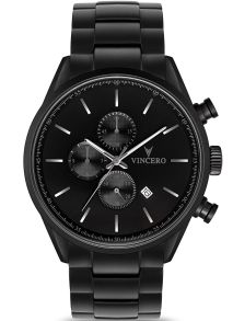 Vincero Chrono S Matte Black Steel Bla-BlaM-S13