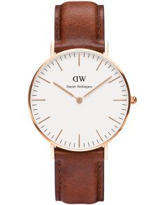 Flot dameur i rødguld - Daniel Wellington Classic St Mawes (St Andrews) Rose Lady 0507DW