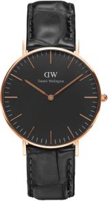 Daniel Wellington Classic Black Reading Rose Gold 36mm DW00100141