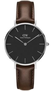 Lille Daniel Wellington dameur med sort urskive - Daniel Wellington Classic Petite Bristol DW00100177