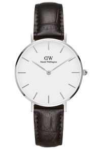 Klassisk dameur med elegant læderrem - Daniel Wellington Classic Petite York DW00100188