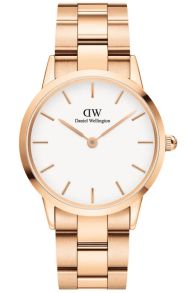 Daniel Wellington Iconic Link 36mm Rosegoldfarvet White DW00100209