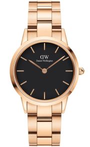 Daniel Wellington Iconic Link 32mm Rosegoldfarvet Black DW00100212