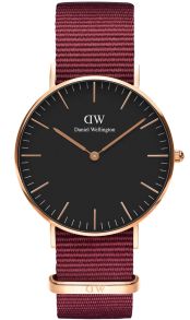 Daniel Wellington Classic Black Roselyn Rosegoldfarvet 36 MM DW00100273