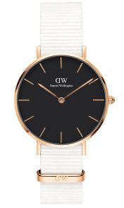 Daniel Wellington Classic Petite Black Dover Rosegoldfarvet 32mm DW00100312