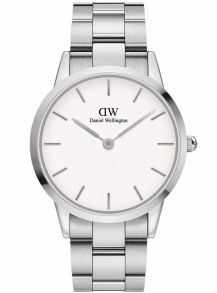 Daniel Wellington Iconic Link 40mm Sølvfarvet White DW00100341