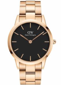Daniel Wellington Iconic Link 40mm Rosegoldfarvet Black DW00100344