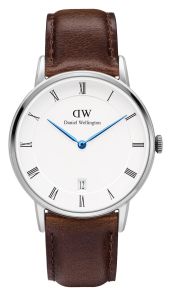 34mm klassisk dameur med læderrem - Daniel Wellington Dapper Bristol 34mm 1143DW