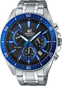 Herreur med stopur og datovisning - Casio Edifice EFR-552D-1A2VUEF