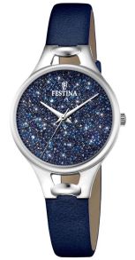 Utroligt dameur med blå krystaller - Festina Mademoiselle F20334/2