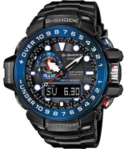 Stort radiostyret herreur med ekstraordinær sensorteknologi - Casio G-Shock GWN-1000B-1BER