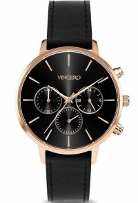 Vincero The Kleio - Rose + Black Sunray Bla-Rg-L19