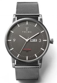 Klinga ur fra Triwa med meshlænke - Triwa Dusk Klinga Steel Mesh KLST102.ME021212