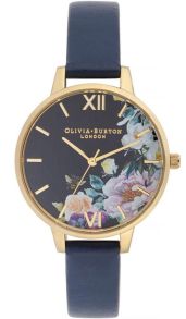 Olivia Burton Enchanted Garden Midnight Sunray Navy & Guldfarvet OB16EG113
