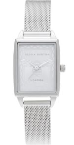 Olivia Burton London Stamp Bee Silver Mesh OB16SD06