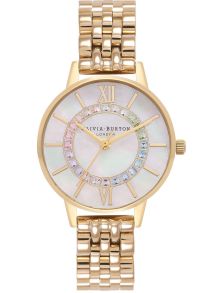 Olivia Burton Wonderland Rainbow MOP Gold OB16WD97