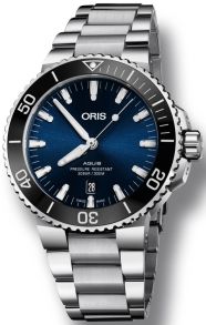 Schweizisk dykkerur fra Oris - Oris Aquis Date 01 733 7730 4135-07 8 24 05PEB