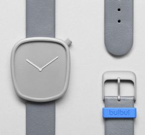 Dansk designet ur fra KiBiSi gruppen - Bulbul Danish Design Sapphire Pebble 04