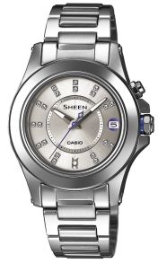 Casio dameur i høj kvalitet med safirglas - Casio Sheen SHE-4509D-7AER