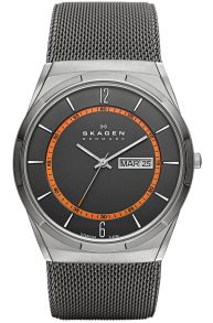 Skagen herreur med titanium urkasse - Skagen Aktiv Titanium Mesh SKW6007